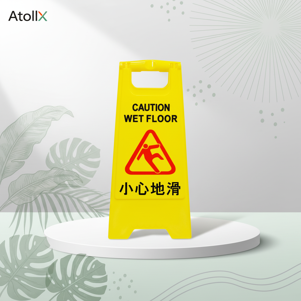 SIGN STAND – CAUTION WET FLOOR