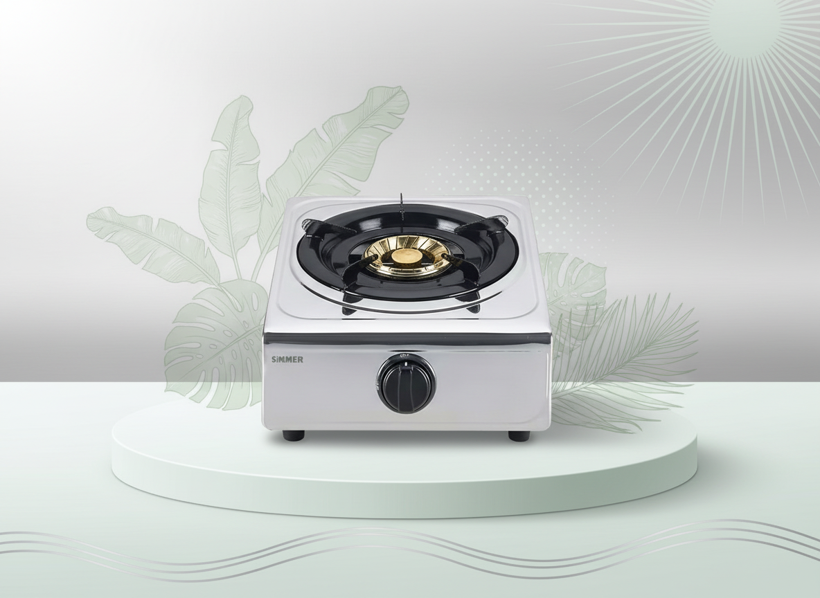 SIMMER 1 BURNER GAS STOVE STS101