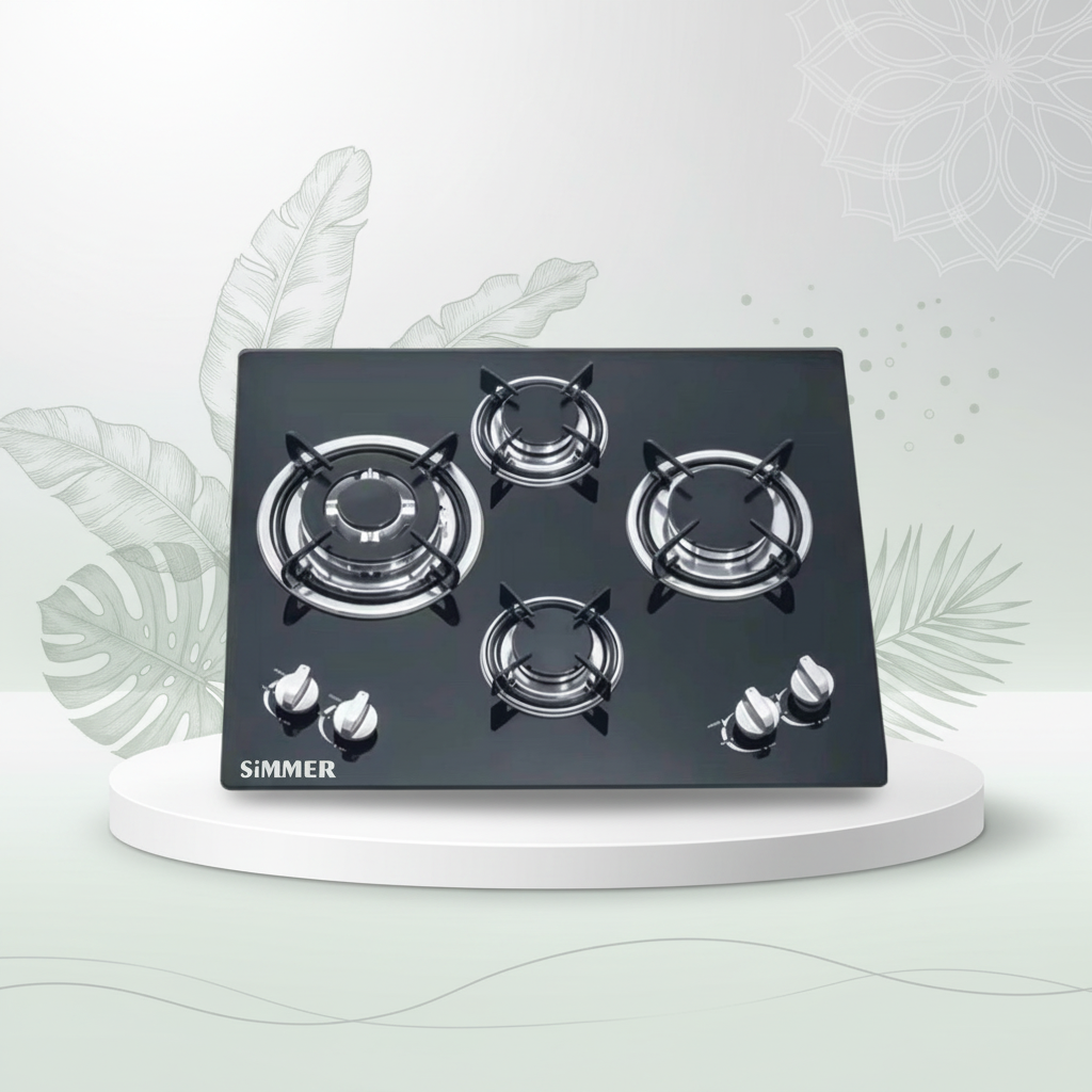 SIMMER 4 BURNER GAS STOVE SGG401
