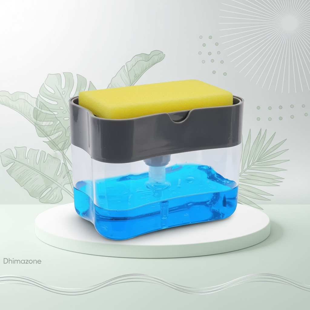 Soap Pump and Sponge Cuddy