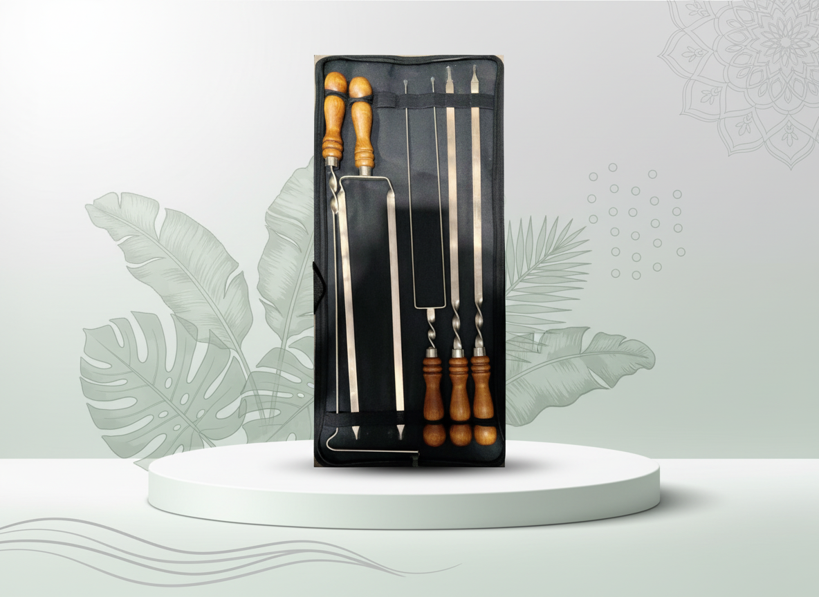 SS BBQ Skewers 5pcs