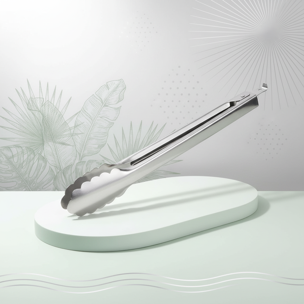 SS Kitchen Tong 12″
