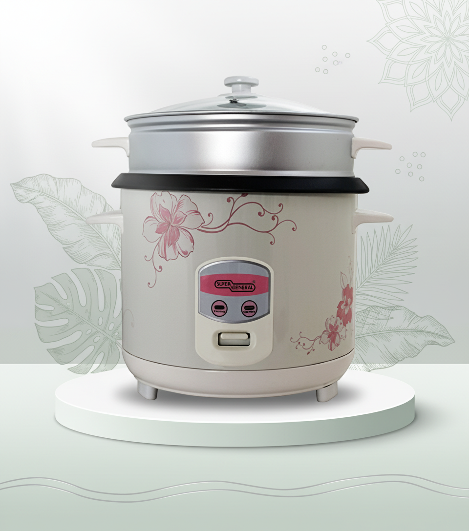 Super General 1.5LTR Rice Cooker SGRC15W