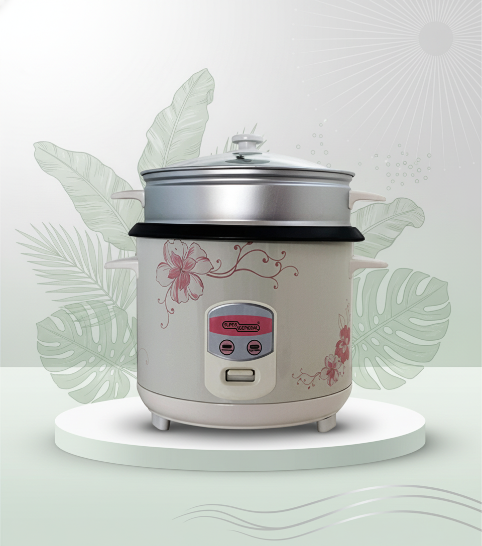 Super General 2.2LTR Rice Cooker SGRC22W