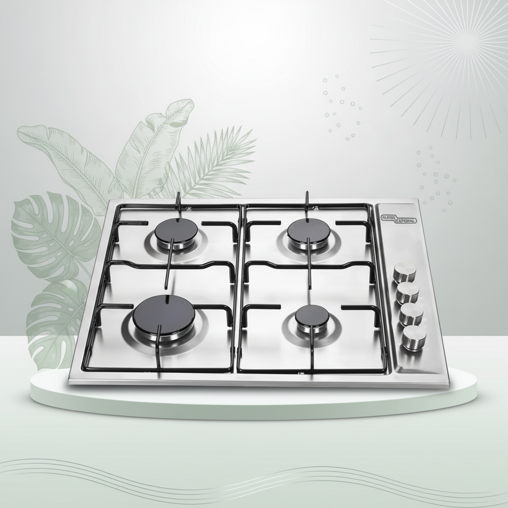 SUPER GENERAL 4 Burner SS Built-in Hob SGHB60H4GSS