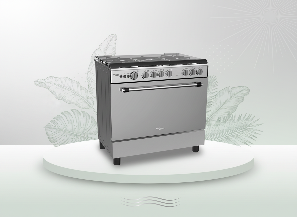 SUPER GENERAL 5 BURNER GAS COOKER 90X60CM SGC905FSF