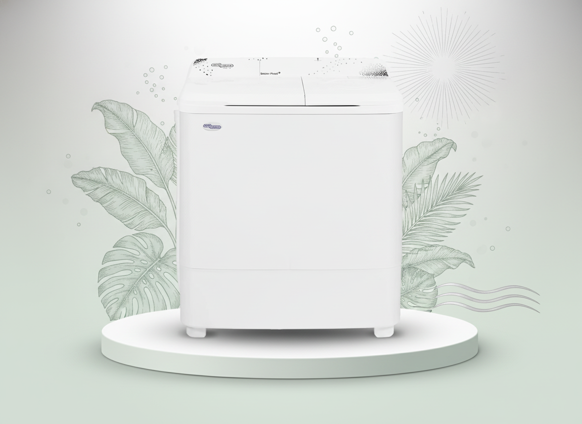 SUPER GENERAL 7KG Twin Tub Washing Machine SGW77N