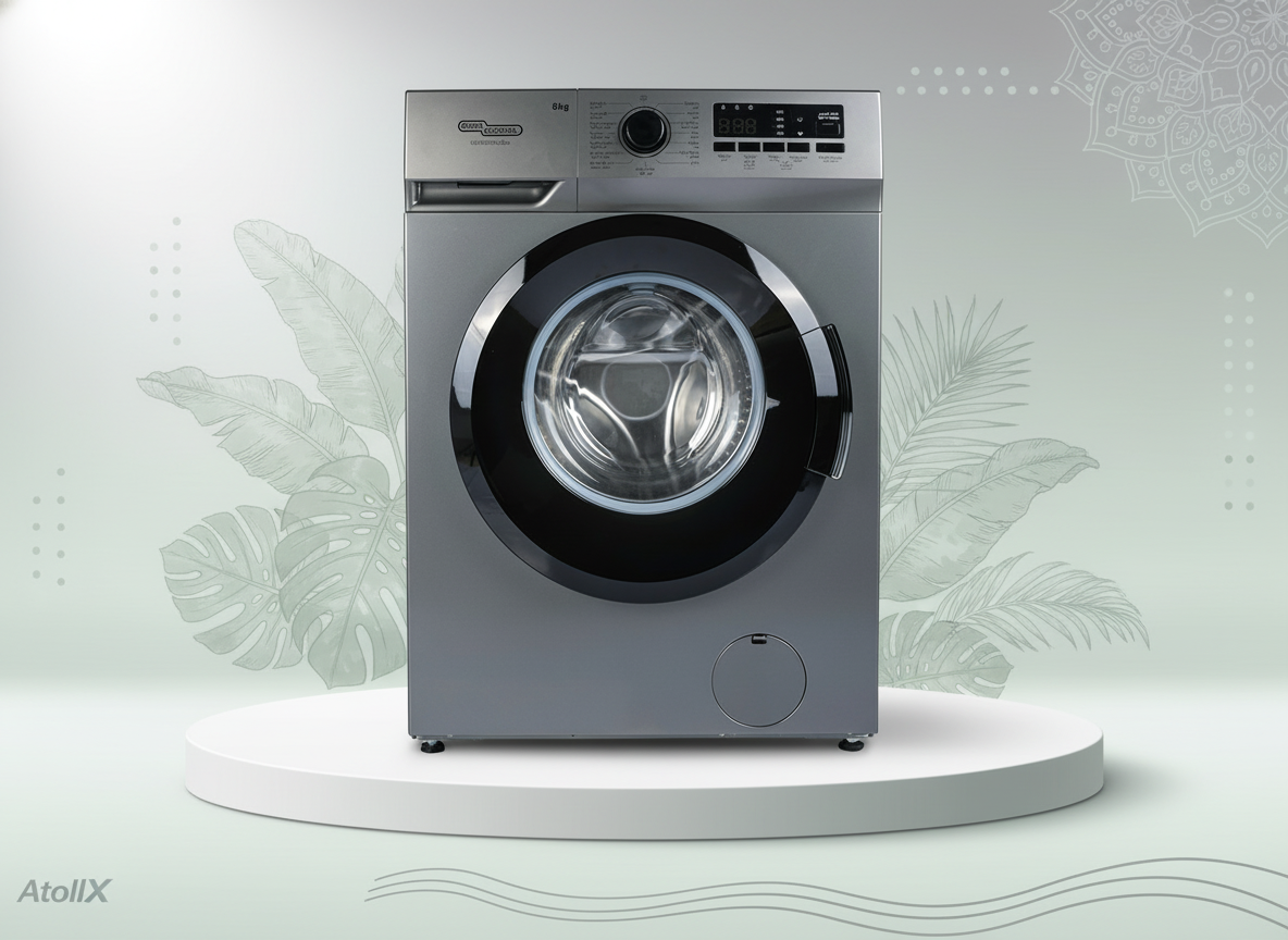 SUPER GENERAL 8kg Front Load Washing Machine SGW8250NLEDS