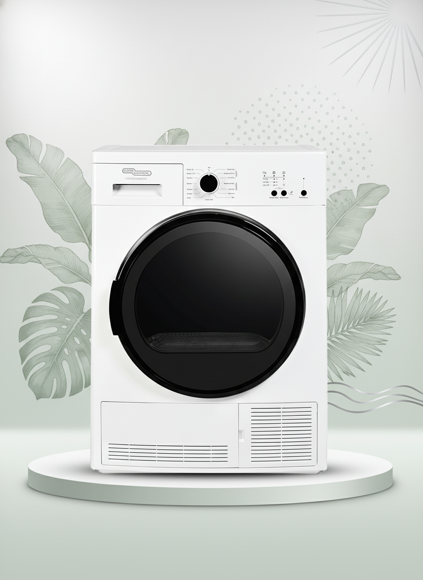 SUPER GENERAL Front Load Condenser Dryer 8kg SGD8700DB