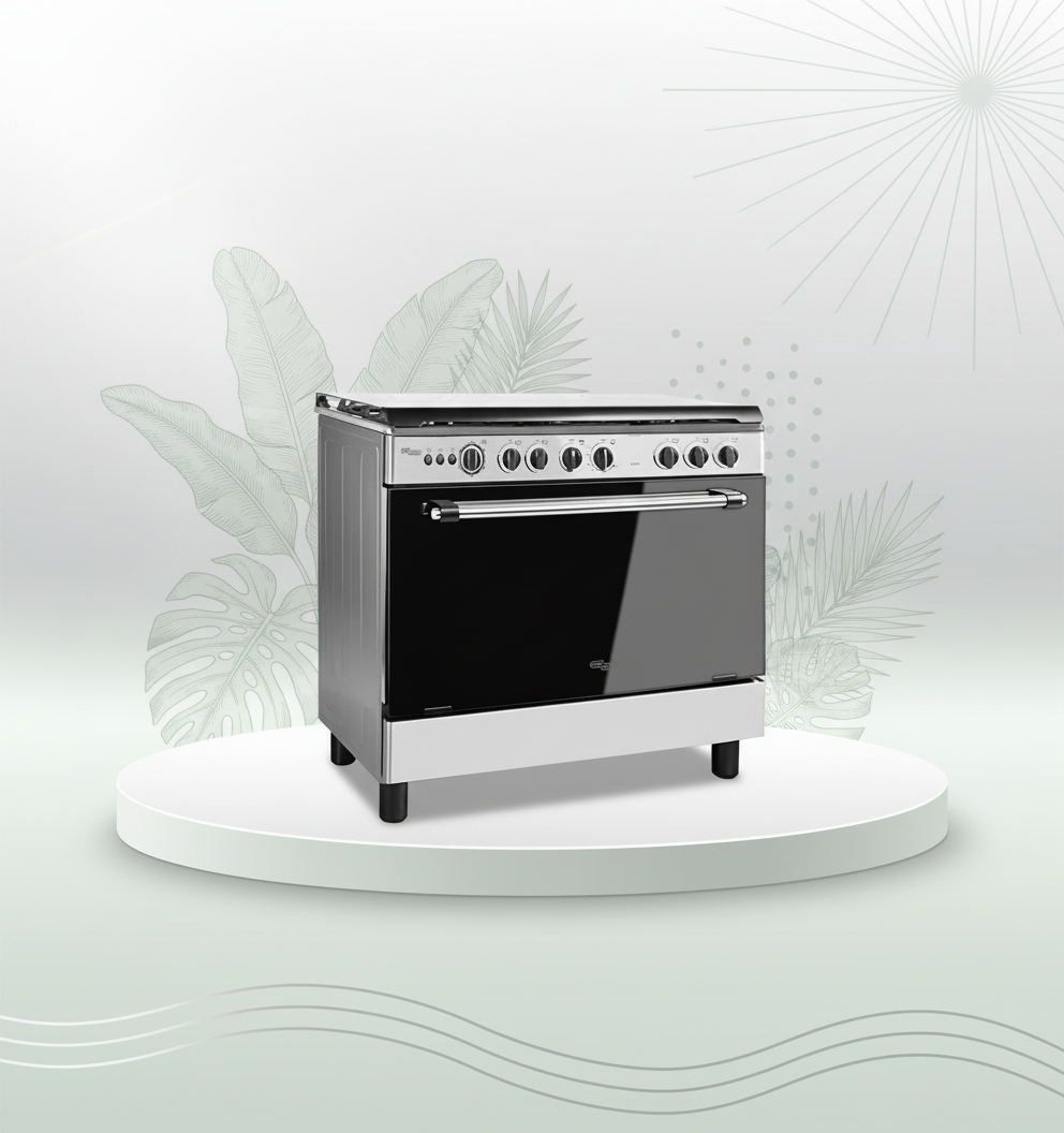 Super General Gas Cooker 5 Burner SGC901FS