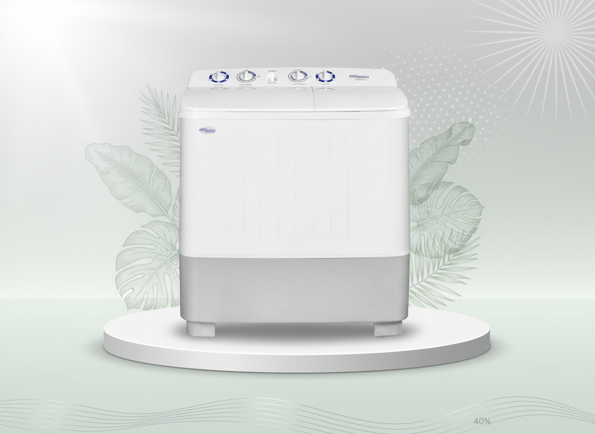 SUPER GENERAL Semi-Automatic 10Kg Washing Machine SGW1056N