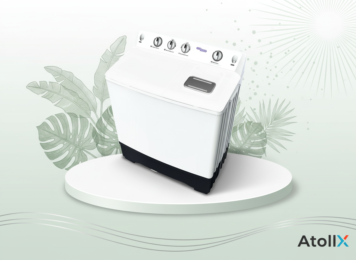 SUPER GENERAL Twin Tub 14kg Washing Machine SGW1503KW