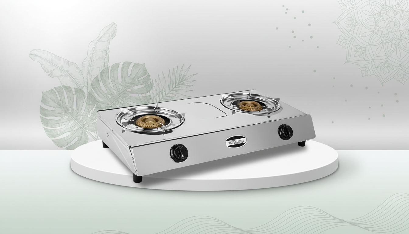 Table top gas stove 2 burner SGB212FFD