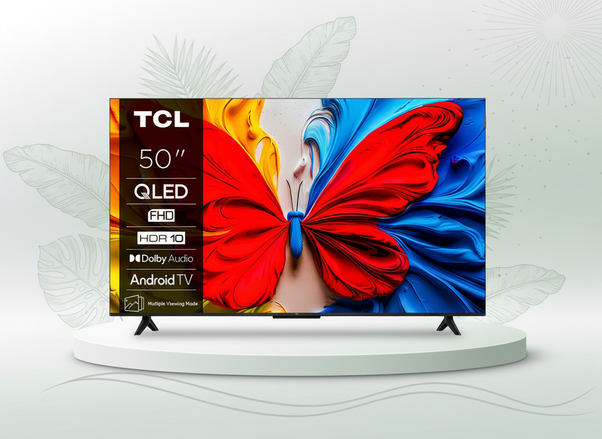 TCL 50″ Full HD QLED Smart TV – 50S5K