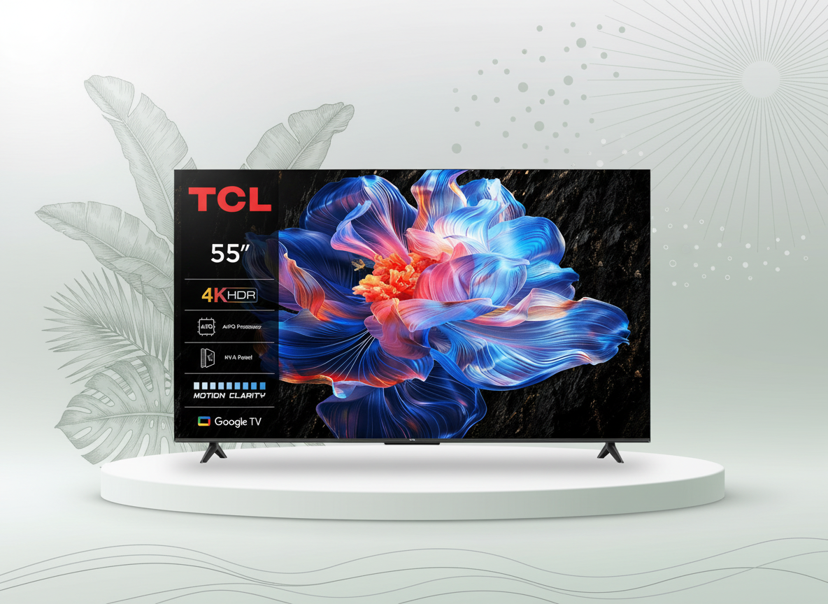 TCL 55″ 4K UHD LED Google TV – 55P6K