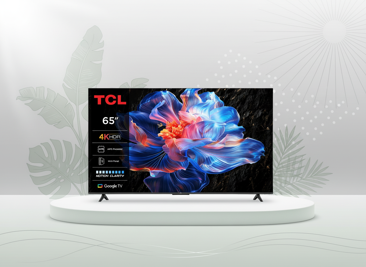 TCL 65″ 4K UHD LED Smart TV – 65P6K