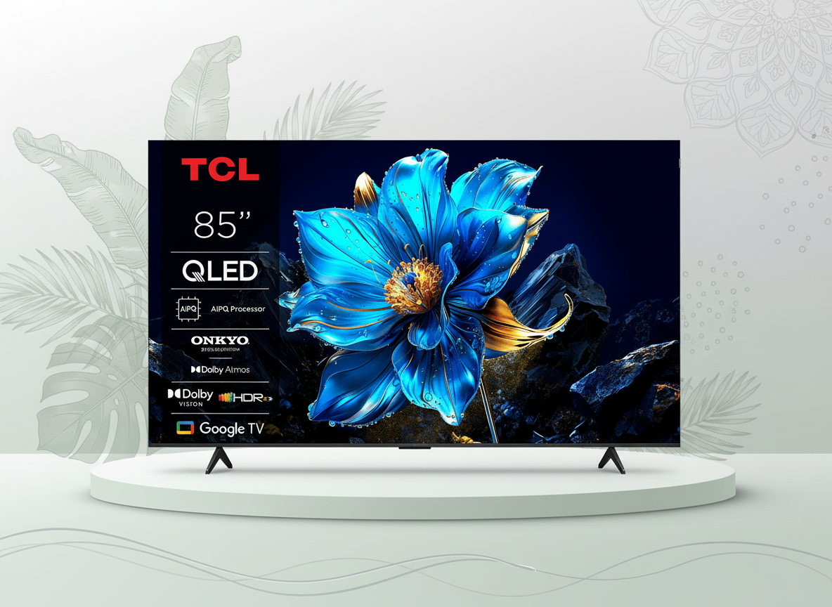 TCL 85″ 4K QLED Smart TV – 85P7K - Image 2