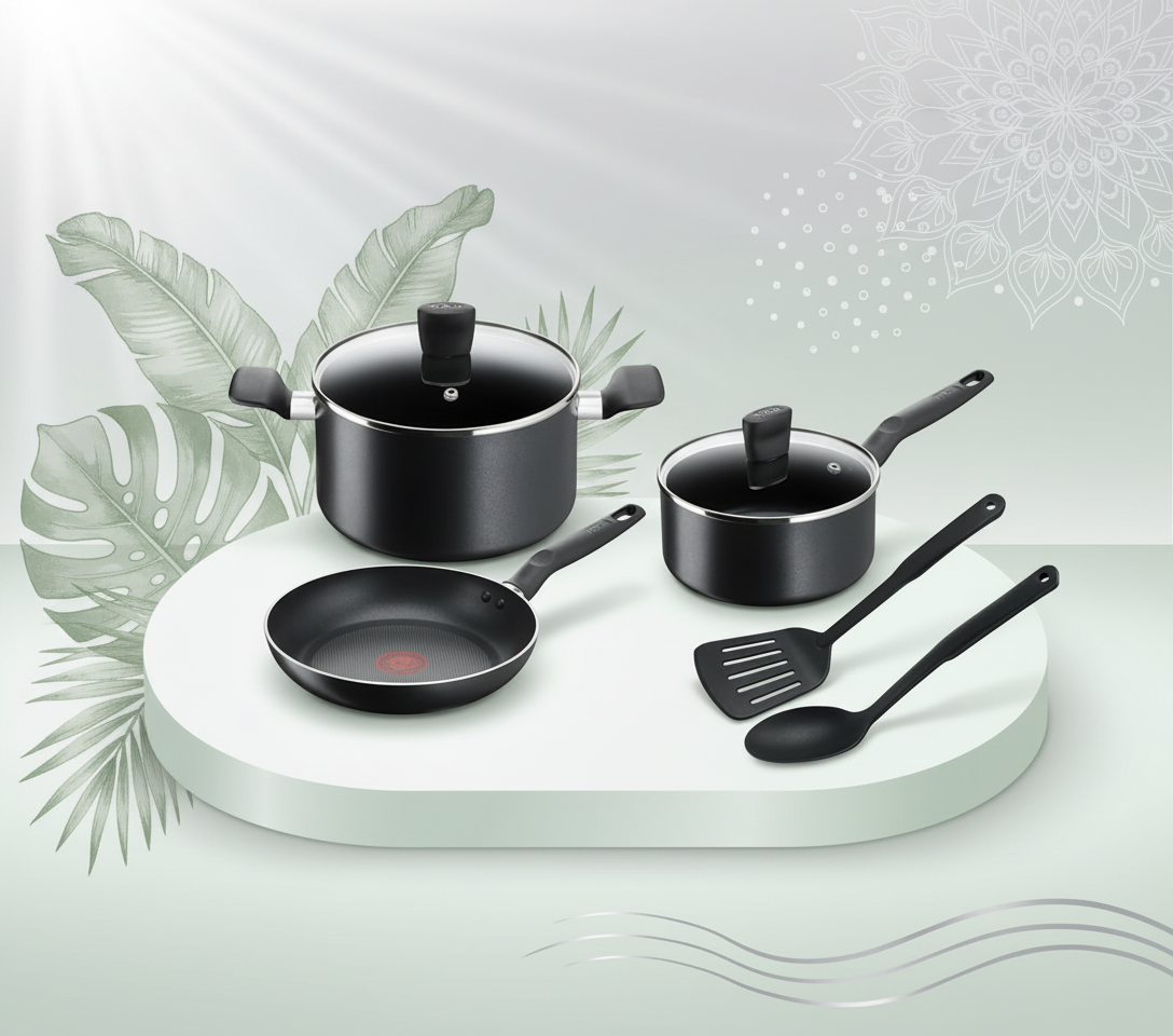 TEFAL Cookware Set 7pcs B459S784